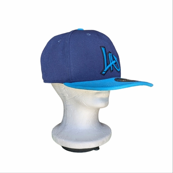 Air Jordan Jumpman Collection Rare Vintage LA Lakers Snap Back Hat Los Angeles - Picture 3 of 16